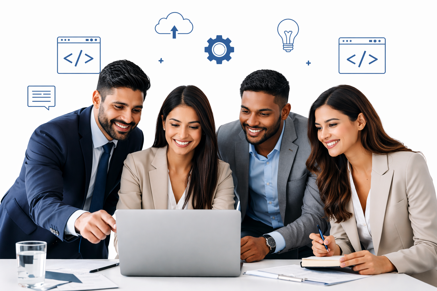 Zoho developers in India at ZoFlowX work closely with business teams to deliver customized Zoho solutions that drive real results.